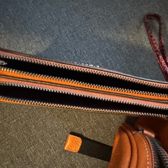 Coach Sunset Leather Backpack with matching accessories - Picture 11 of 16